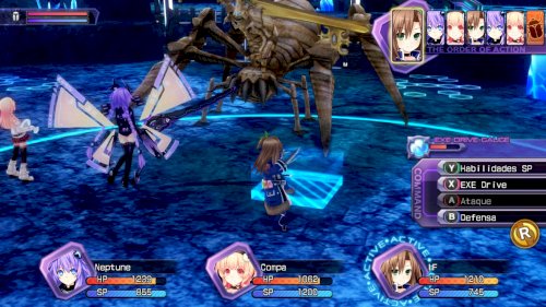 Screenshot of Hyperdimension Neptunia Re;Birth1