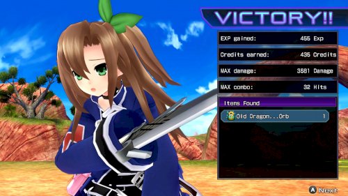 Screenshot of Hyperdimension Neptunia Re;Birth1