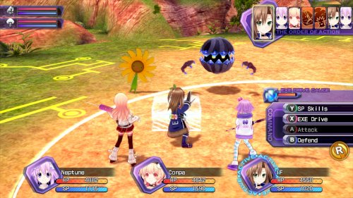 Screenshot of Hyperdimension Neptunia Re;Birth1