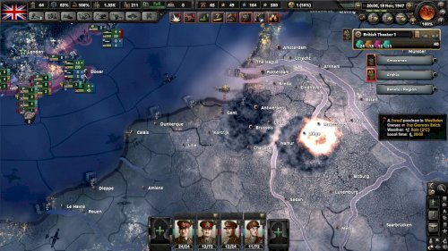 Screenshot of Hearts of Iron IV