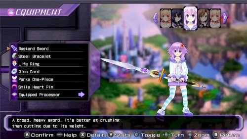 Screenshot of Hyperdimension Neptunia Re;Birth1