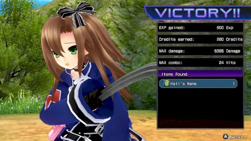 Screenshot of Hyperdimension Neptunia Re;Birth1