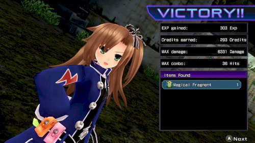 Screenshot of Hyperdimension Neptunia Re;Birth1