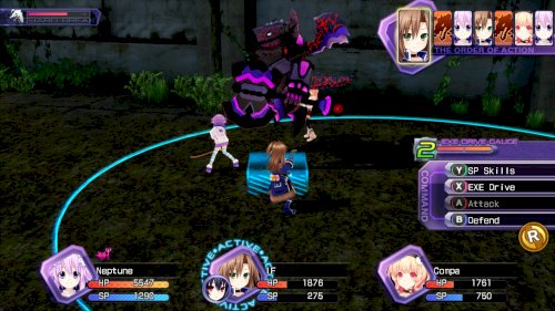 Screenshot of Hyperdimension Neptunia Re;Birth1