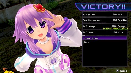 Screenshot of Hyperdimension Neptunia Re;Birth1