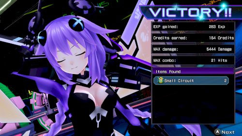 Screenshot of Hyperdimension Neptunia Re;Birth1