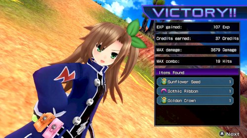 Screenshot of Hyperdimension Neptunia Re;Birth1