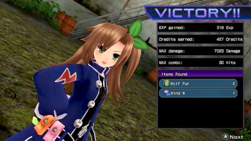 Screenshot of Hyperdimension Neptunia Re;Birth1