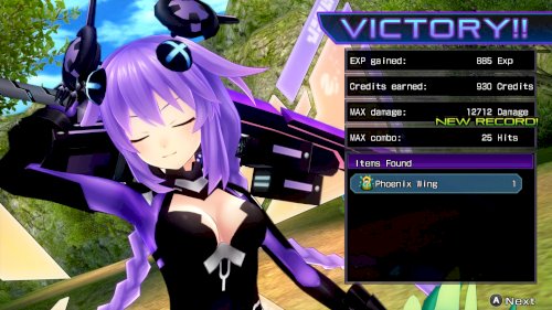 Screenshot of Hyperdimension Neptunia Re;Birth1