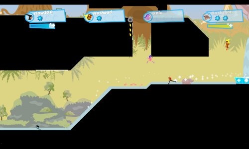 Screenshot of SpeedRunners