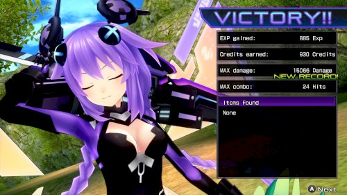 Screenshot of Hyperdimension Neptunia Re;Birth1