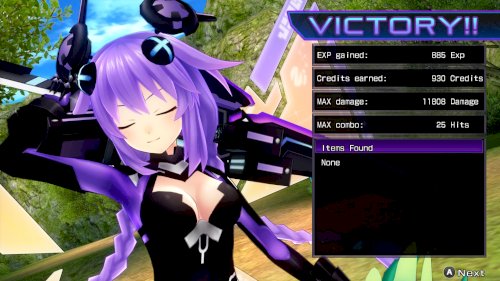 Screenshot of Hyperdimension Neptunia Re;Birth1