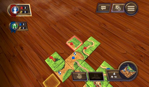 Screenshot of Carcassonne: The Official Board Game