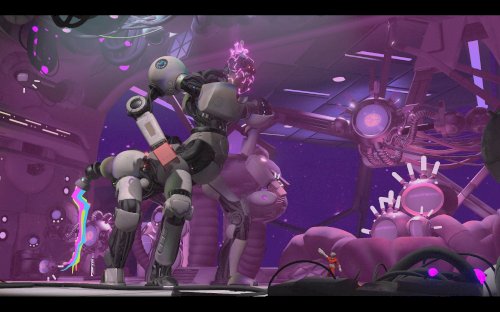 Screenshot of Headlander