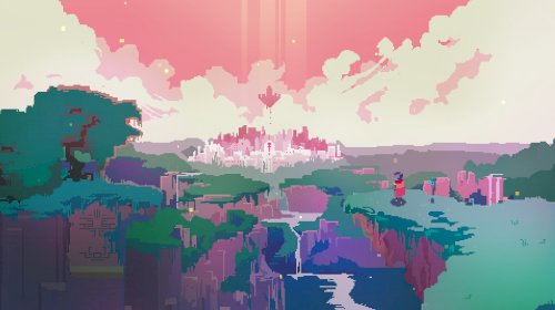 Screenshot of Hyper Light Drifter