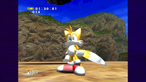 Screenshot of Sonic Adventure DX