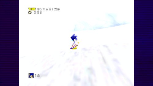 Screenshot of Sonic Adventure DX