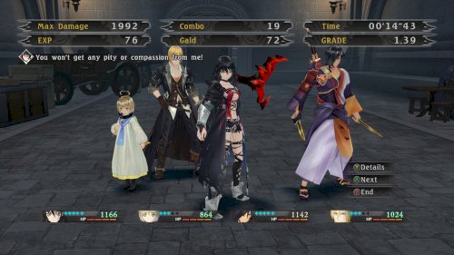 Screenshot of Tales of Berseria