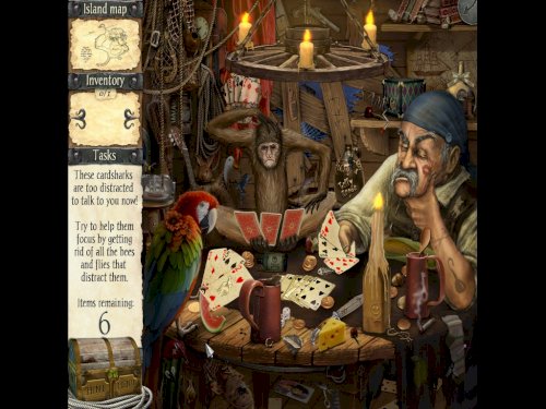 Screenshot of Robinson Crusoe and the Cursed Pirates