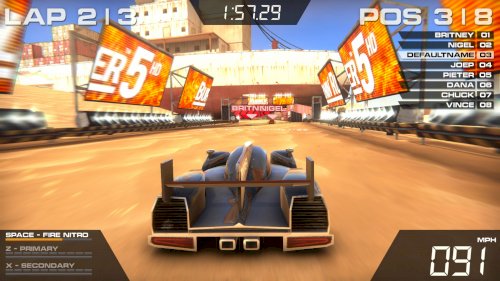 Screenshot of Burnin' Rubber 5 HD