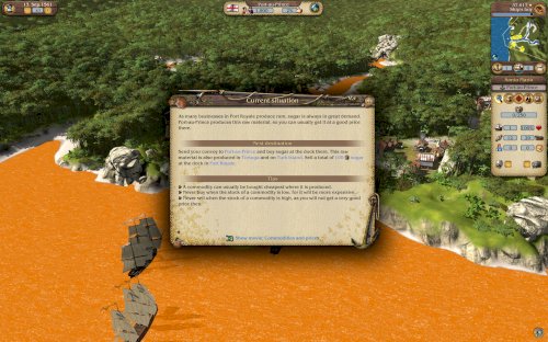 Screenshot of Port Royale 3