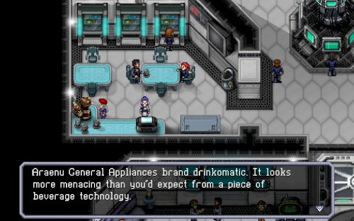 Screenshot of Cosmic Star Heroine