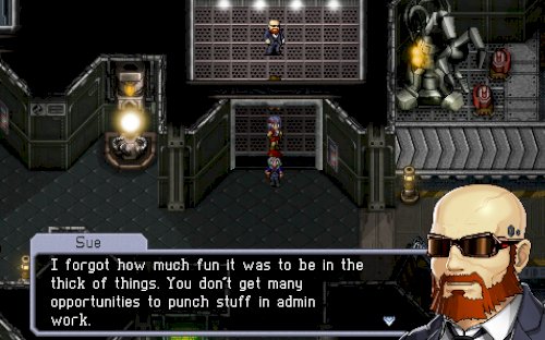 Screenshot of Cosmic Star Heroine