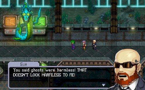 Screenshot of Cosmic Star Heroine