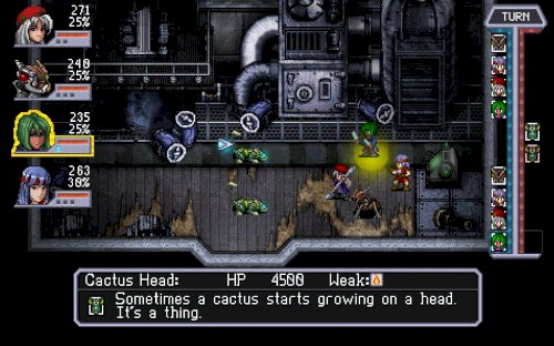 Screenshot of Cosmic Star Heroine