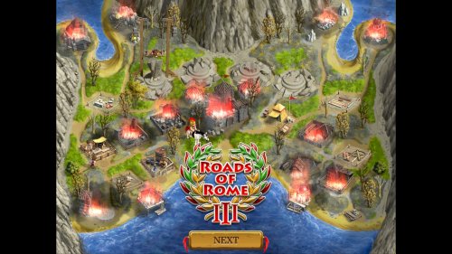 Screenshot of Roads of Rome 3