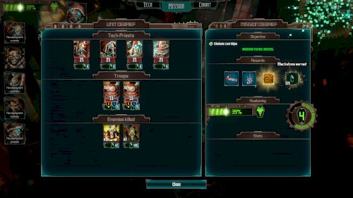 Screenshot of Warhammer 40,000: Mechanicus