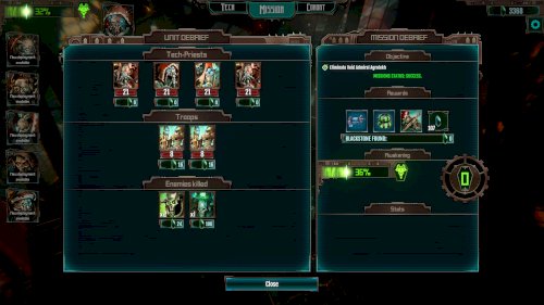 Screenshot of Warhammer 40,000: Mechanicus