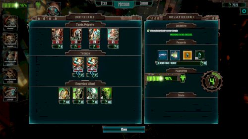 Screenshot of Warhammer 40,000: Mechanicus