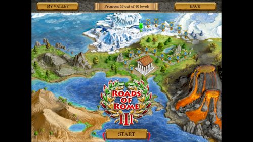 Screenshot of Roads of Rome 3