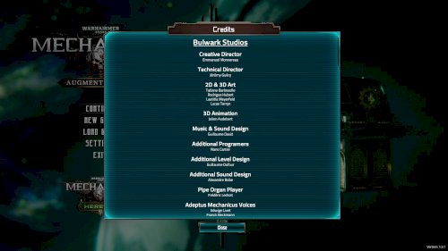 Screenshot of Warhammer 40,000: Mechanicus