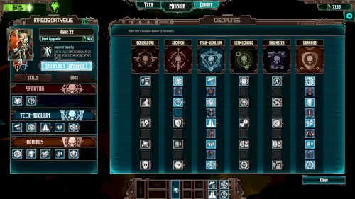 Screenshot of Warhammer 40,000: Mechanicus