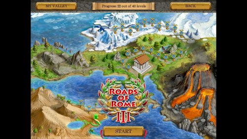 Screenshot of Roads of Rome 3