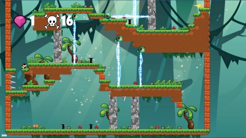 Screenshot of Jorji and Impossible Forest