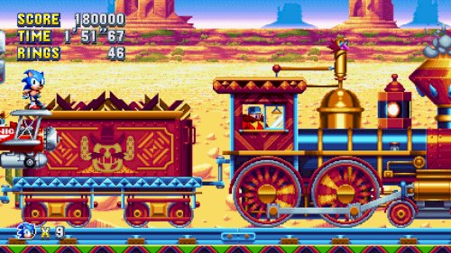 Screenshot of Sonic Mania