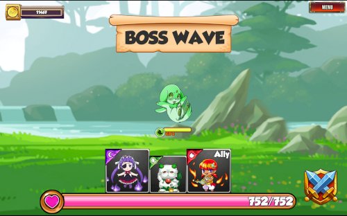 Screenshot of Dragon Kingdom War