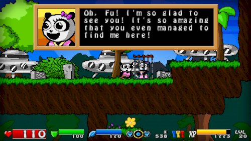 Screenshot of Super Panda Adventures