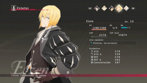 Screenshot of Tales of Berseria