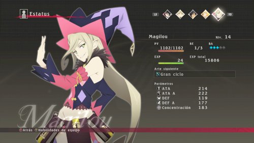 Screenshot of Tales of Berseria