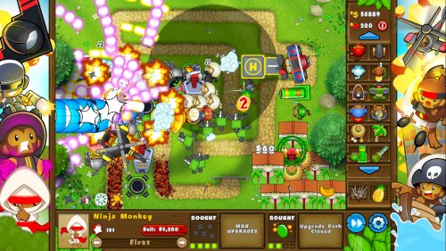 Screenshot of Bloons TD5