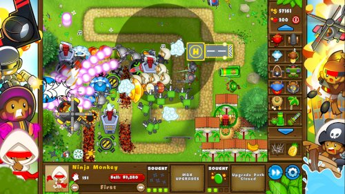 Screenshot of Bloons TD5