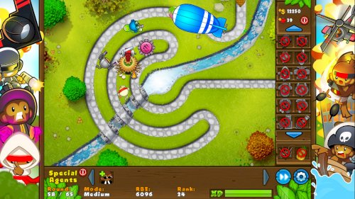 Screenshot of Bloons TD5