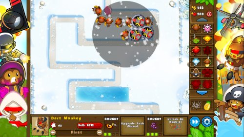 Screenshot of Bloons TD5