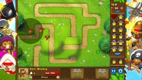 Screenshot of Bloons TD5