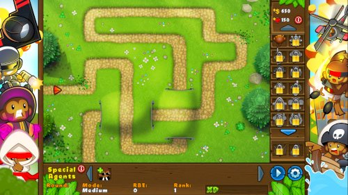 Screenshot of Bloons TD5