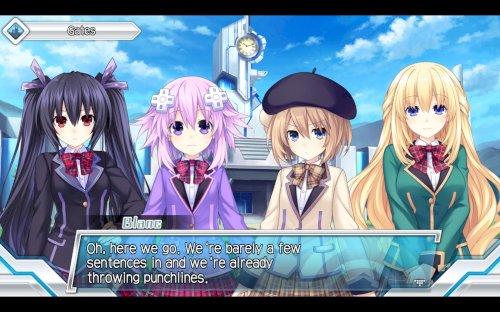 Screenshot of MegaTagmension Blanc + Neptune VS Zombies